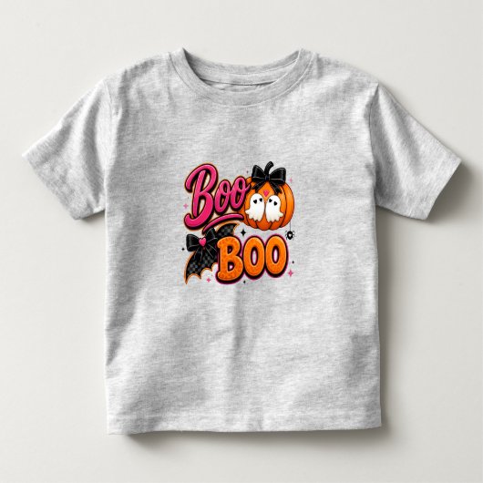 Schattige Halloween Boo Boo Kinder Shirts (Voorkant)