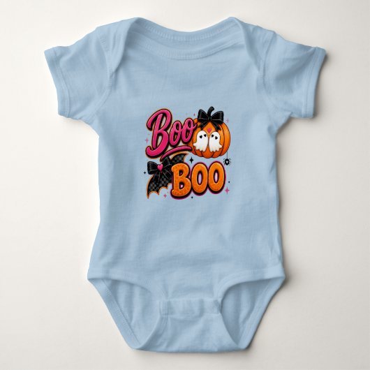 Schattige Halloween Boo Boo Romper (Voorkant)