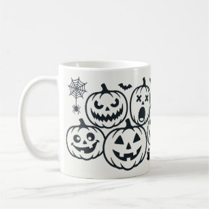 Schattige Halloween citaat Koffiemok