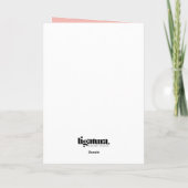 Schattige Halloween Dachshund Wenskaart Kaart (Achterkant)