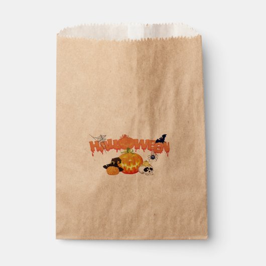 Schattige Halloween decoraties Bedankzakje (Voorkant)