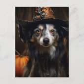 Schattige Halloween Dog Briefkaart (Voorkant)