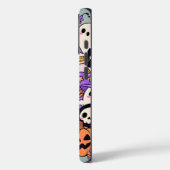 Schattige Halloween Doodle Collage Case-Mate iPhone Case (Achterkant / Links)
