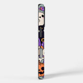 Schattige Halloween Doodle Collage Case-Mate iPhone Case (Achterkant / Rechts)