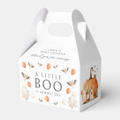 Schattige Halloween Een Kleine Boo Baby shower Bedankdoosjes (Achterkant)