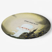 Schattige Halloween feest mama Papieren Bordje (Gekanteld)