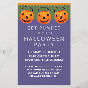Schattige Halloween Flyer