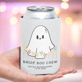 Schattige Halloween Geest Bloemige Bachelorette Fe Blikjeskoeler