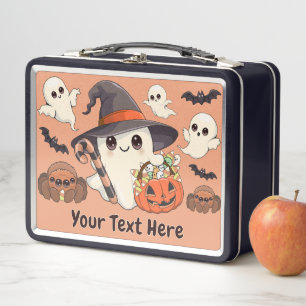 Schattige Halloween Geest Kawaii Stijl