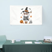 Schattige Halloween Geest Spandoek (Beurs)