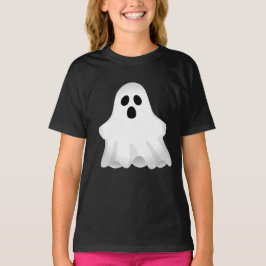 Schattige Halloween Ghost Girl's T-shirt
