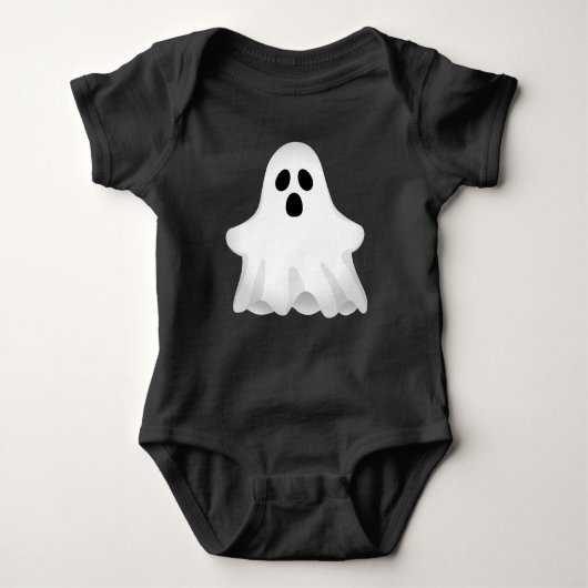Schattige Halloween Ghost Romper (Voorkant)