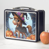 Schattige Halloween/Herfst paard, vleermuis & pomp (In situ)