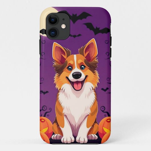 Schattige Halloween hond Case-Mate iPhone Case (Achterkant)