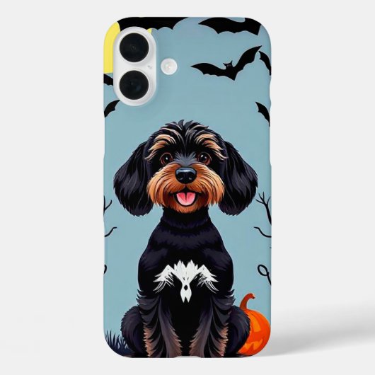 Schattige Halloween hond Case-Mate iPhone Case (Achterkant)