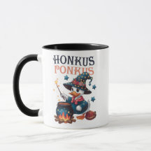 Schattige Halloween Honkus Ponkus Gans