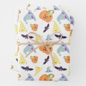 Schattige Halloween inpakpapier (In situ)