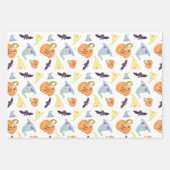 Schattige Halloween inpakpapier Vel (Voorkant 2)