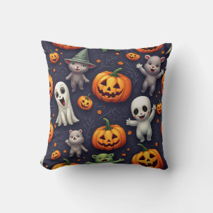 Schattige Halloween Karakterkussen Kussen