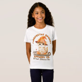 Schattige Halloween Kat Heks Pet Spooky T-shirt (Voorkant volledig)
