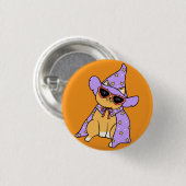 Schattige Halloween Kat Ronde Button 3,2 Cm (Voorkant /achterkant)