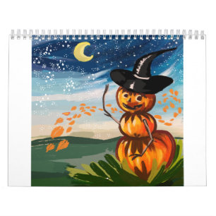 schattige halloween kostuum kalender
