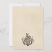 Schattige Halloween Kostuum Party Kinder Kaart (Achterkant)