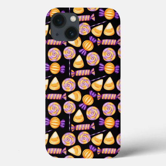 Schattige Halloween Maïs Snoep Sweets Lollipop Zwa Case-Mate iPhone Case (Achterkant)