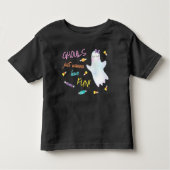 Schattige Halloween meisjes | Ghouls willen gewoon Kinder Shirts (Voorkant)