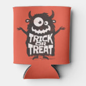 Schattige Halloween monster Blikjeskoeler (Voorkant)