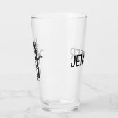 Schattige Halloween monster Glas (Links)