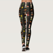 Schattige Halloween monsterpatroon Leggings (Achterkant)