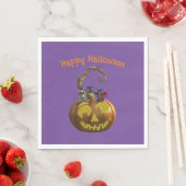 Schattige Halloween Mouse Trio Servet (Insitu)