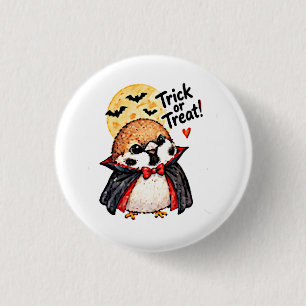 Schattige Halloween Mus Chibi Manga Anime Dracula Ronde Button 3,2 Cm