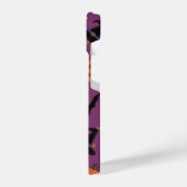 Schattige Halloween naadloos patroon iPhone Hoesje (Linkerkant)