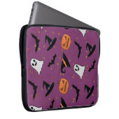 Schattige Halloween naadloos patroon Laptop Sleeve (Voorkant Rechts)