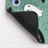 Schattige Halloween naadloos patroon Muismat (Hoek)