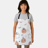 Schattige Halloween naadloos patroon Schort (Insitu)