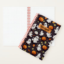 Schattige Halloween Notitieboek voor Journaling Fu