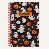 Schattige Halloween Notitieboek voor Journaling Fu (Voorkant)