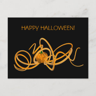 Schattige Halloween Octopus Briefkaart