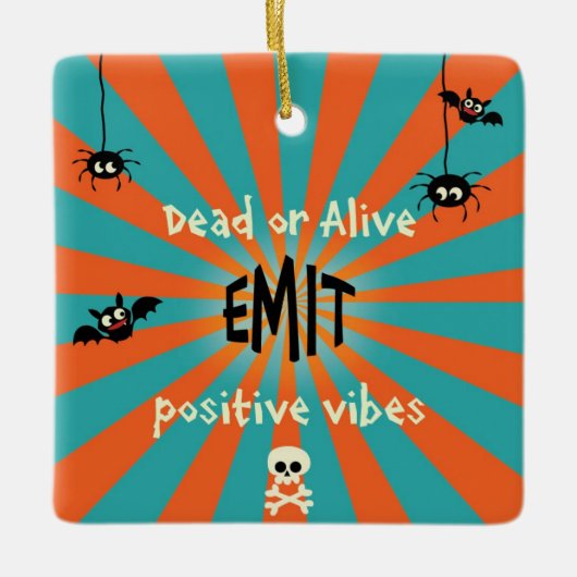 Schattige Halloween Ornament (Voorkant)