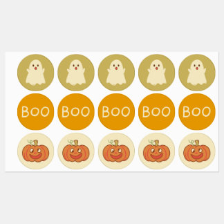 Schattige Halloween Pack Labels