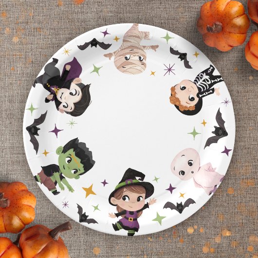 Schattige Halloween Papier Bord, Party Supplies Papieren Bordje