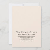 Schattige Halloween 🎃 papierdollars Bedankkaart (Achterkant)