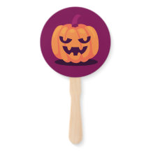 Schattige Halloween Pompoen Handwaaier - Griezelig