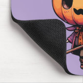 Schattige Halloween pompoen heks Muismat (Hoek)