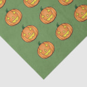 Schattige Halloween pompoen tissue papier (Detail)