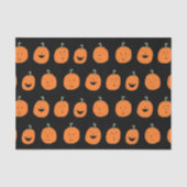 Schattige Halloween pompoenen Tissuepapier (Voorkant)