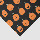Schattige Halloween pompoenen Tissuepapier (Detail)